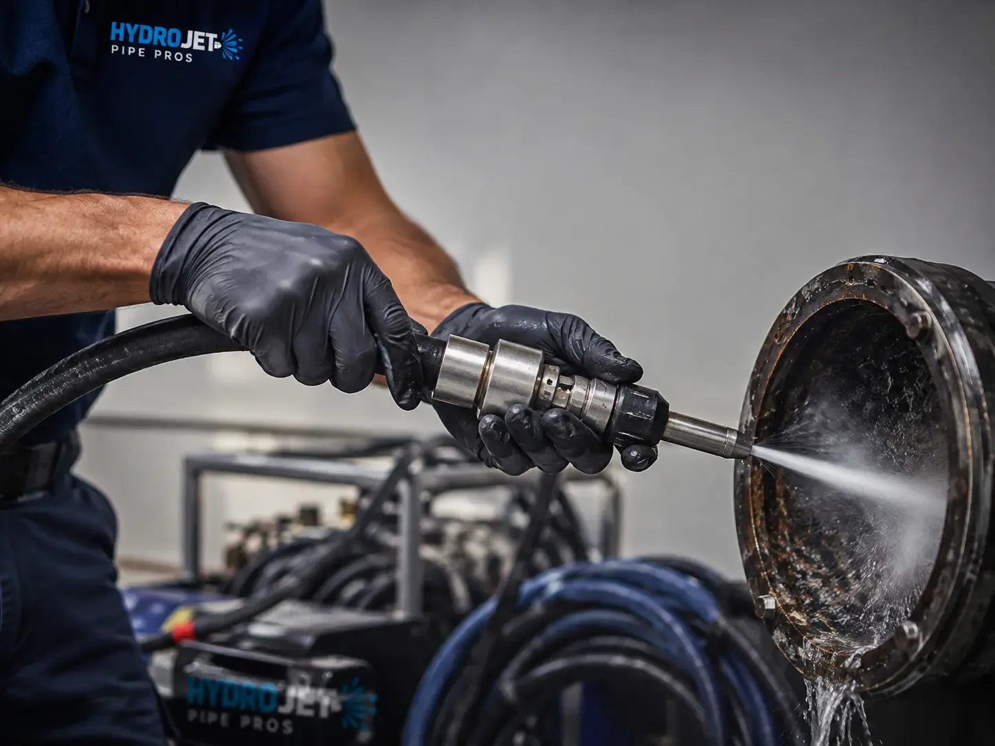 Hydro Jet Pipe Descaling in Irons, MI